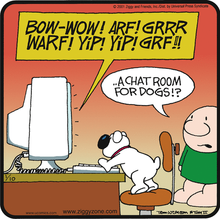 Ziggy Comic Strip for January 10, 2001 