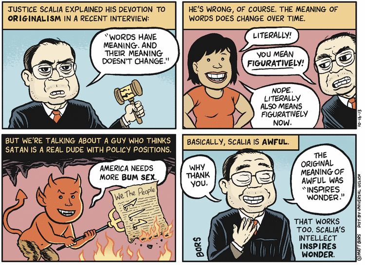 Matt Bors Comic Strip for October 16, 2013 