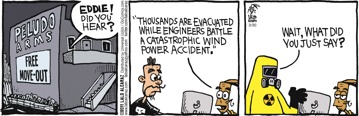 La Cucaracha Comic Strip for March 30, 2011 