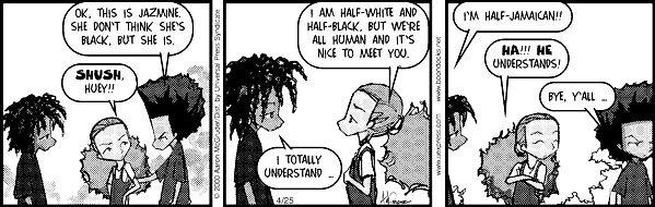 The Boondocks Comic Strip for November 27, 2007 