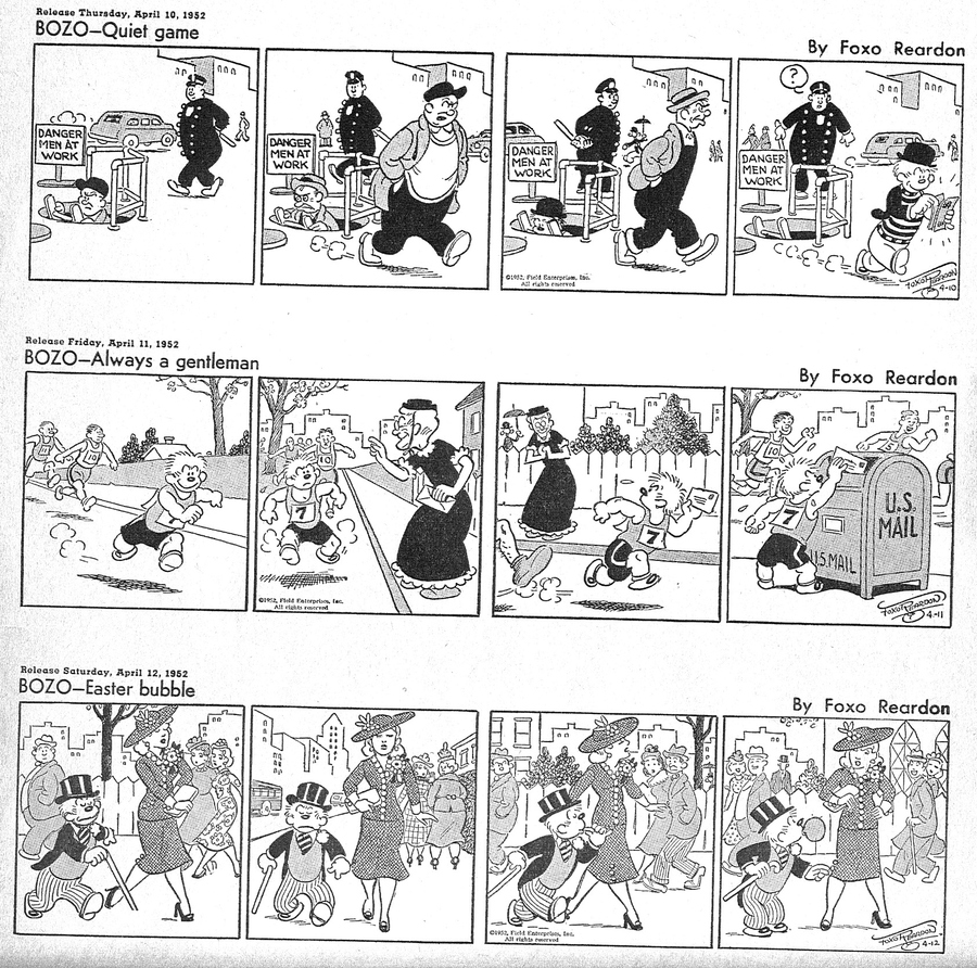 Bozo Comic Strip for February 18, 2025 
