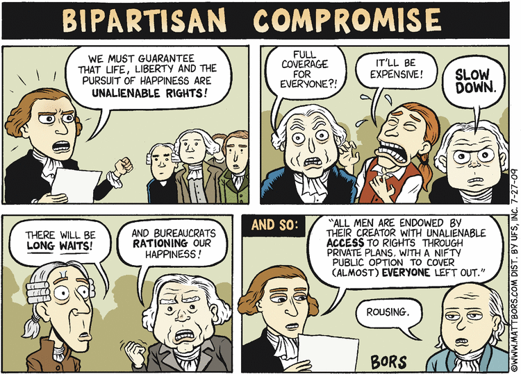 Matt Bors Comic Strip for July 27, 2009 