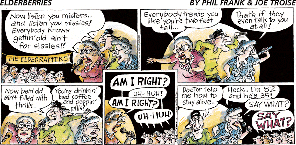 The Elderberries Comic Strip for January 02, 2005 