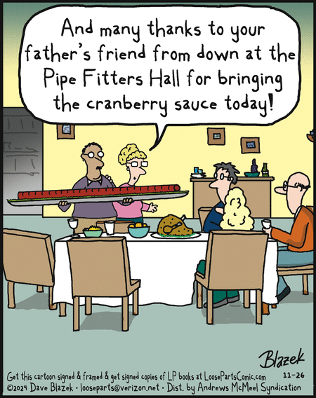 Loose Parts Comic Strip for November 26, 2024 