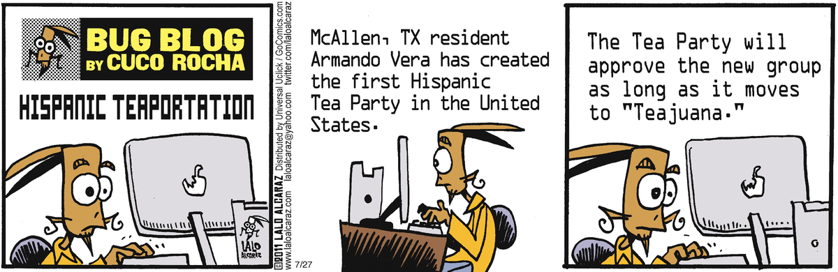 La Cucaracha Comic Strip for July 27, 2011 