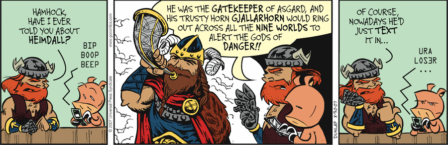 Ink Pen Comic Strip for August 30, 2007 