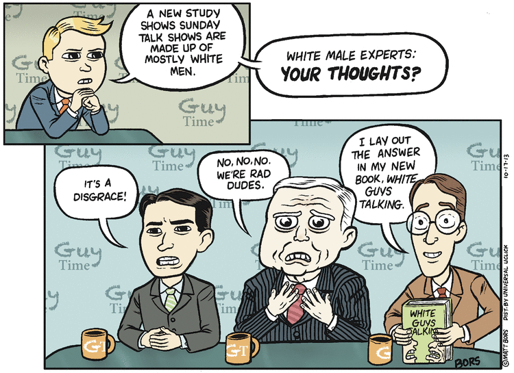 Matt Bors Comic Strip for October 17, 2013 