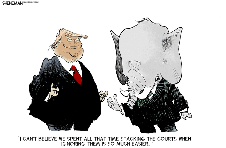 Drew Sheneman Comic Strip for February 14, 2025 