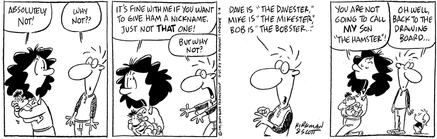 Baby Blues Comic Strip for February 06, 1996 