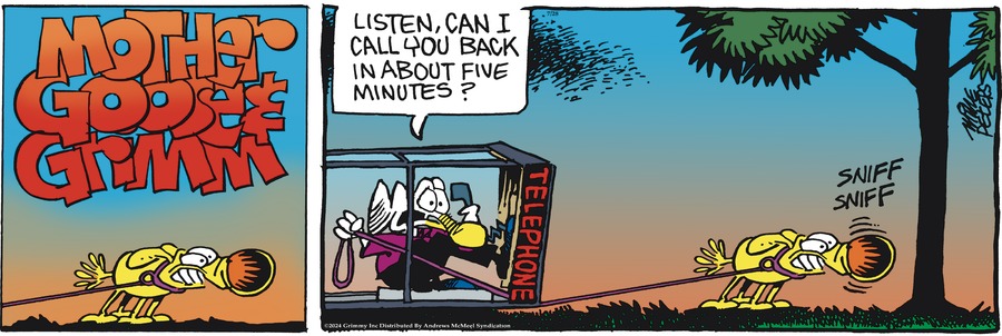 Mother Goose and Grimm Comic Strip for July 28, 2024 