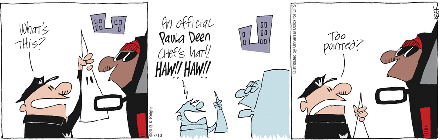 The Knight Life Comic Strip for July 10, 2013 