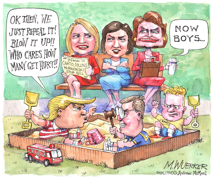 Matt Wuerker Comic Strip for July 20, 2017 
