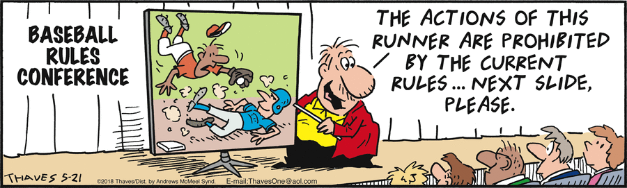 Frank and Ernest Comic Strip for May 21, 2018 