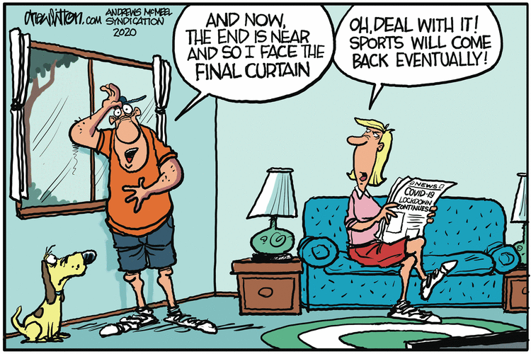 Win, Lose, Drew Comic Strip for May 13, 2020 