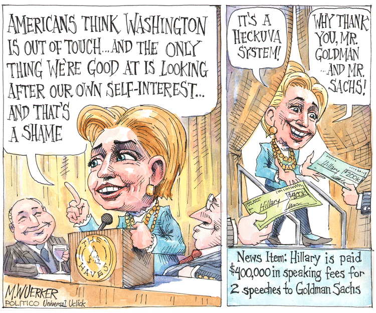 Matt Wuerker Comic Strip for November 05, 2013 