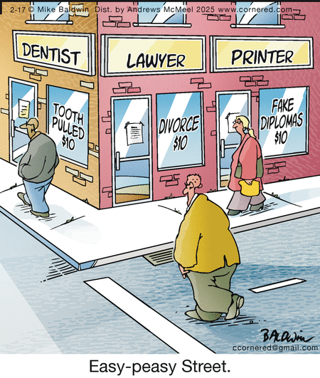 Cornered Comic Strip for February 17, 2025 