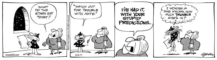 Wizard of Id Classics Comic Strip for September 06, 2021 