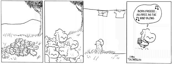 Lost Sheep Comic Strip for January 18, 2025 