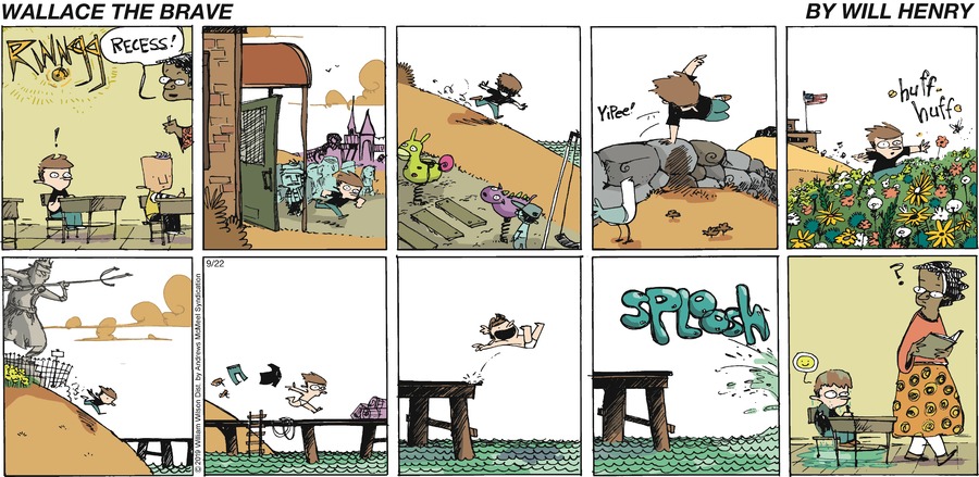 Wallace the Brave Comic Strip for September 22, 2019 