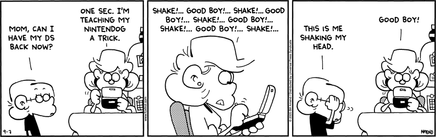 FoxTrot Comic Strip for September 07, 2005 