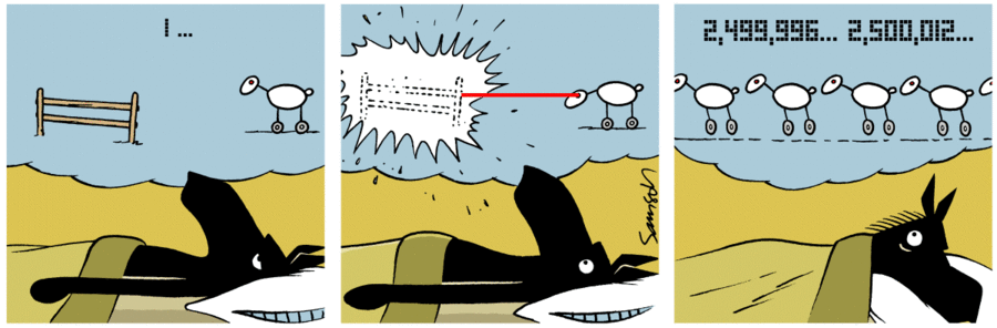 Dark Side of the Horse Comic Strip for April 18, 2020 