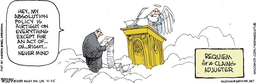 Non Sequitur Comic Strip for April 25, 2024 
