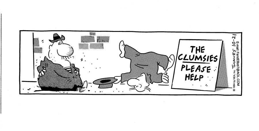 Frank and Ernest Comic Strip for October 21, 1994 