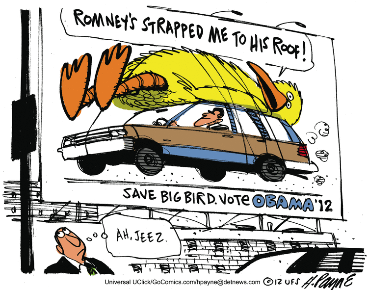 Henry Payne Comic Strip for October 13, 2012 