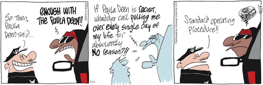 The Knight Life Comic Strip for July 11, 2013 
