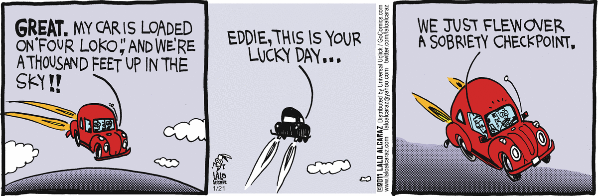 La Cucaracha Comic Strip for January 21, 2011 