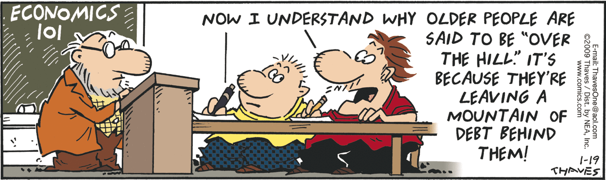 Frank and Ernest Comic Strip for January 19, 2009 