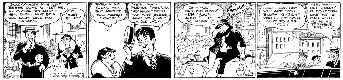 Li'l Abner Comic Strip for January 27, 2015 