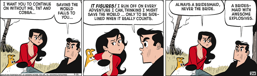 Rip Haywire Comic Strip for July 31, 2019 