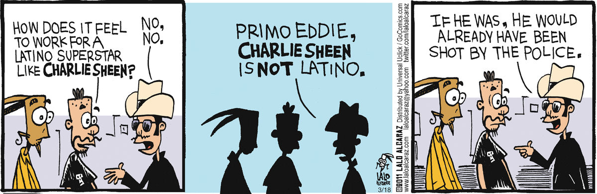 La Cucaracha Comic Strip for March 18, 2011 