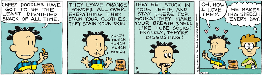Big Nate Comic Strip for May 18, 2015 
