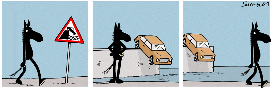 Dark Side of the Horse Comic Strip for December 29, 2012 