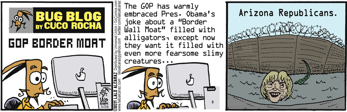 La Cucaracha Comic Strip for May 28, 2011 