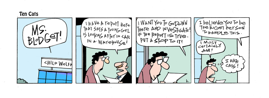 Ten Cats Comic Strip for January 27, 2025 