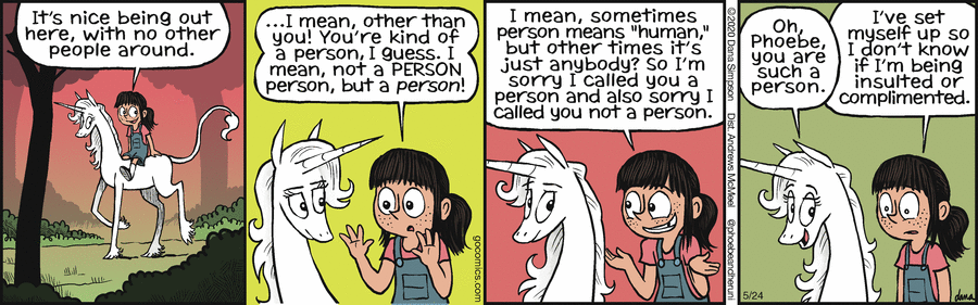 Phoebe and Her Unicorn Comic Strip for May 24, 2023 
