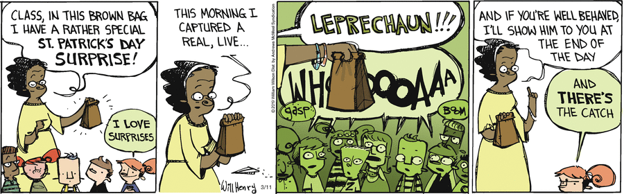Wallace the Brave Comic Strip for March 11, 2019 
