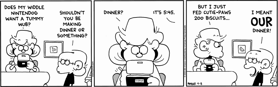 FoxTrot Comic Strip for September 08, 2005 