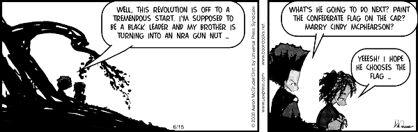 The Boondocks Comic Strip for January 17, 2008 