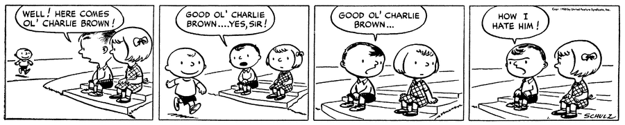 Peanuts Comic Strip for October 02, 1950 