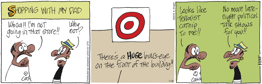 The Knight Life Comic Strip for July 12, 2013 