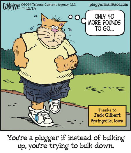 Pluggers Comic Strip for December 14, 2024 