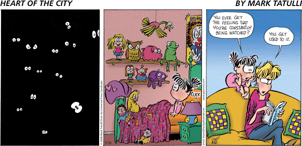 Heart of the City Comic Strip for March 30, 2008 