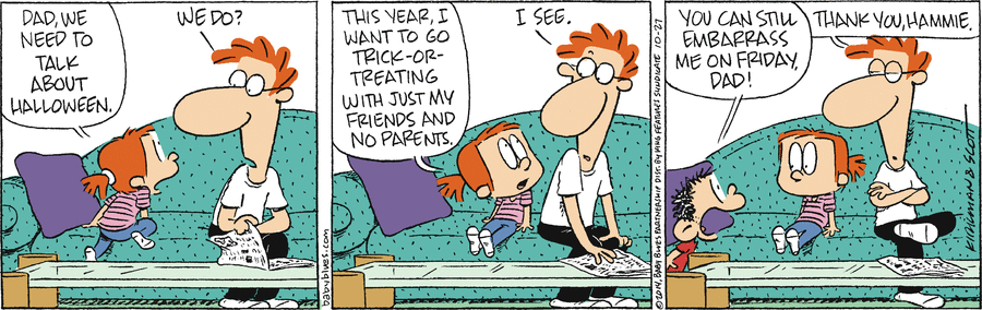 Baby Blues Comic Strip for October 27, 2014 