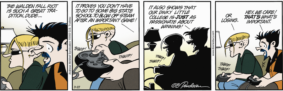 Doonesbury Comic Strip for March 22, 2025 