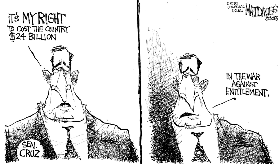 Matt Davies Comic Strip for October 23, 2013 