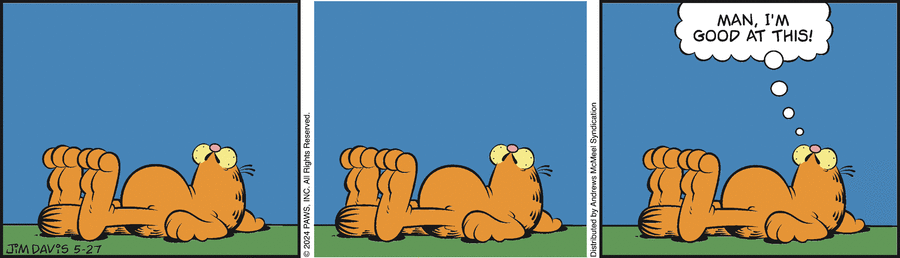 Garfield Comic Strip for May 27, 2024 